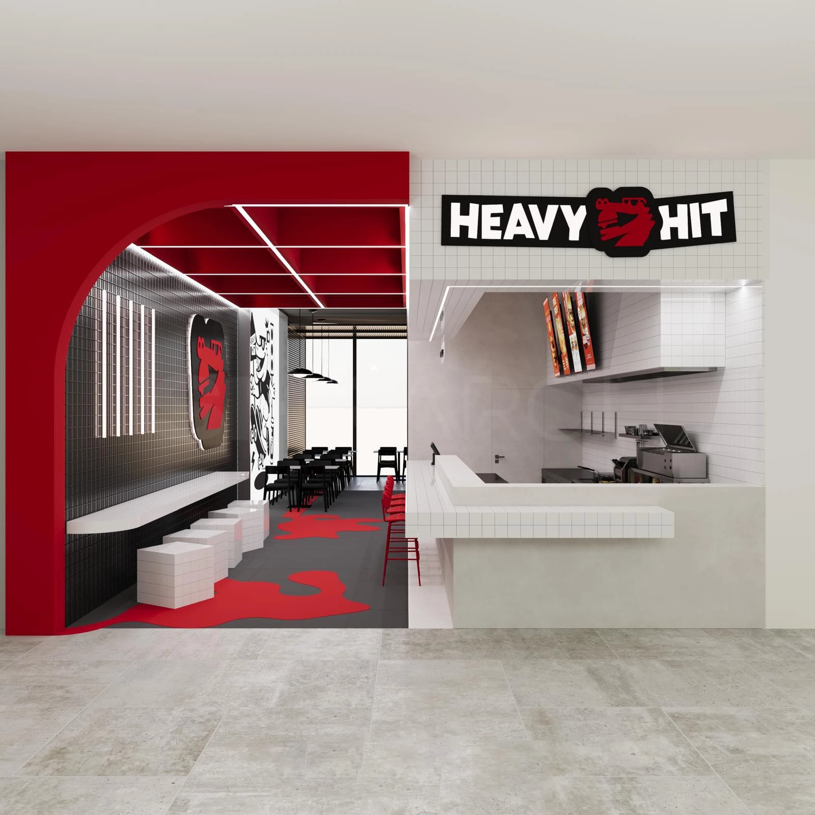 Commercial architecture project