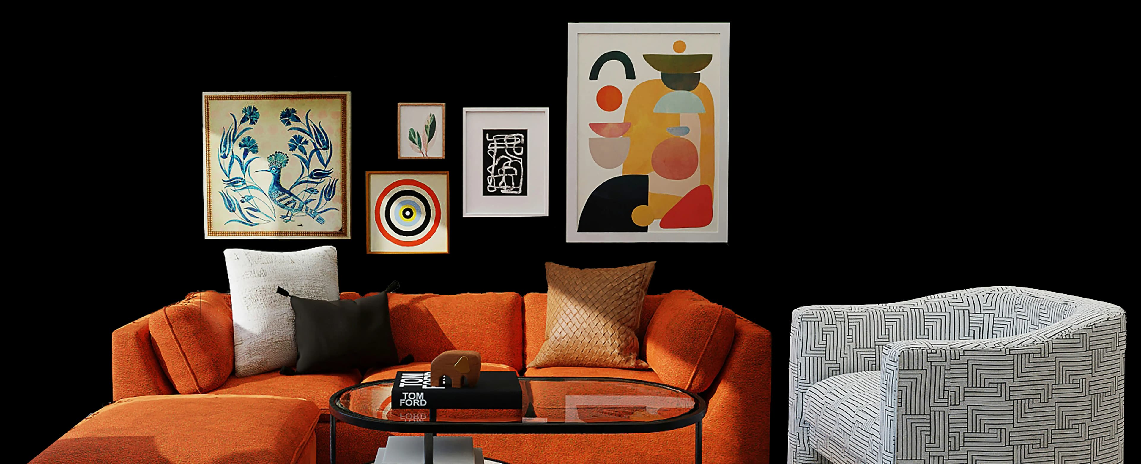 Interior design service illustration