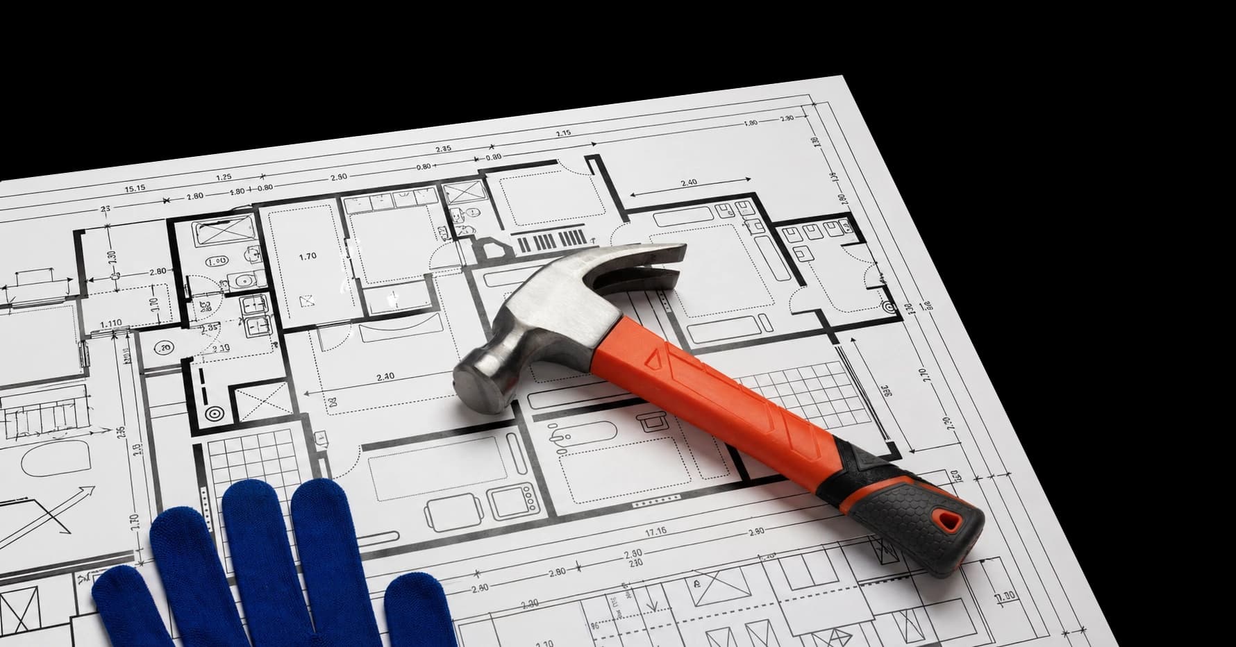 Renovation service illustration